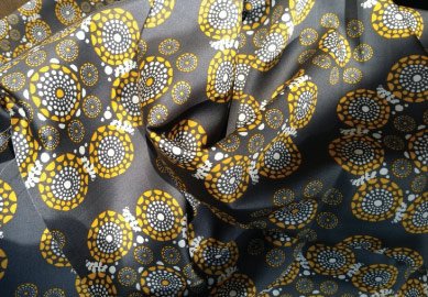 GOTS Organic Cotton Sateen Fabrics by the Yard 110 Wide