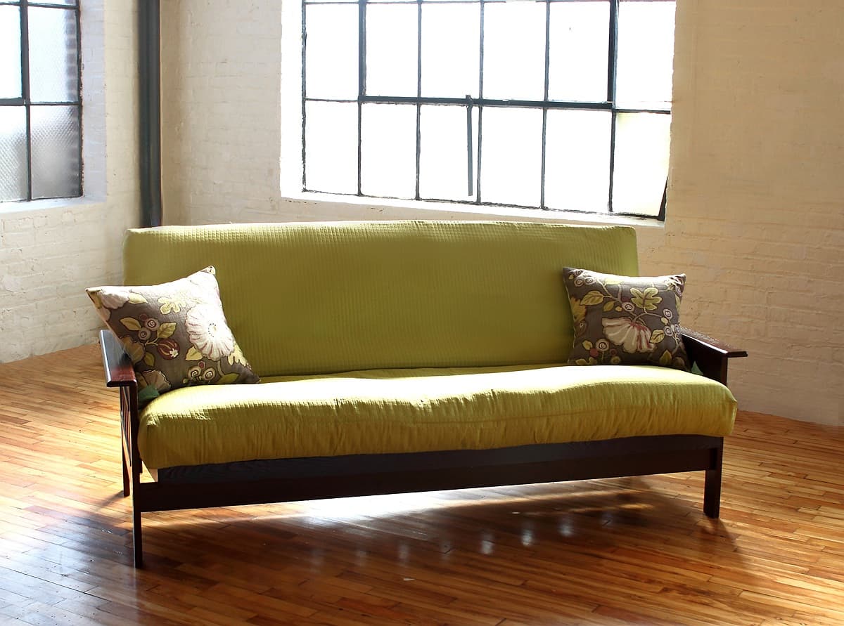 Green Cotton futon without Fire Retardant