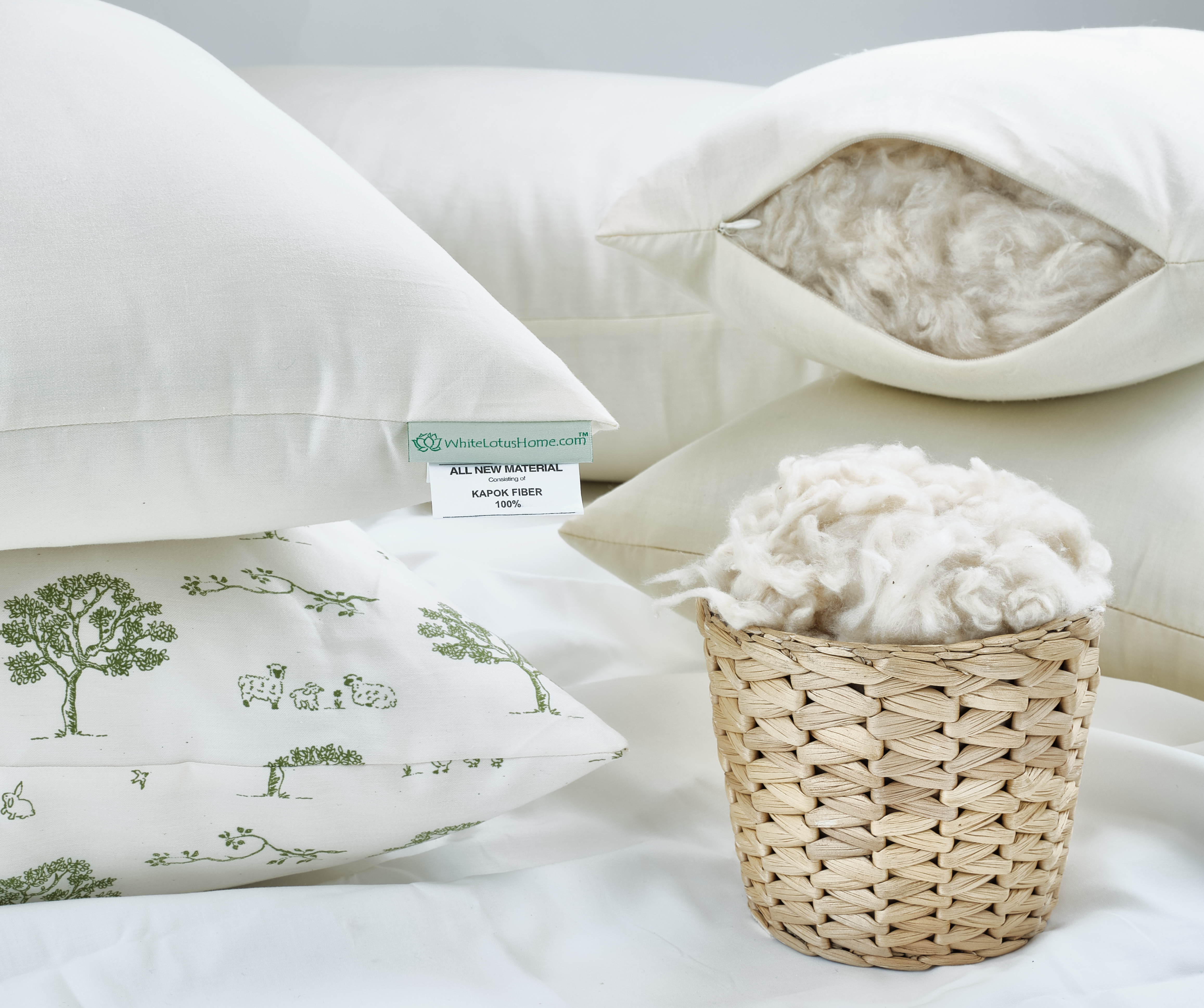White Lotus Home Toddler Pillows 13x18