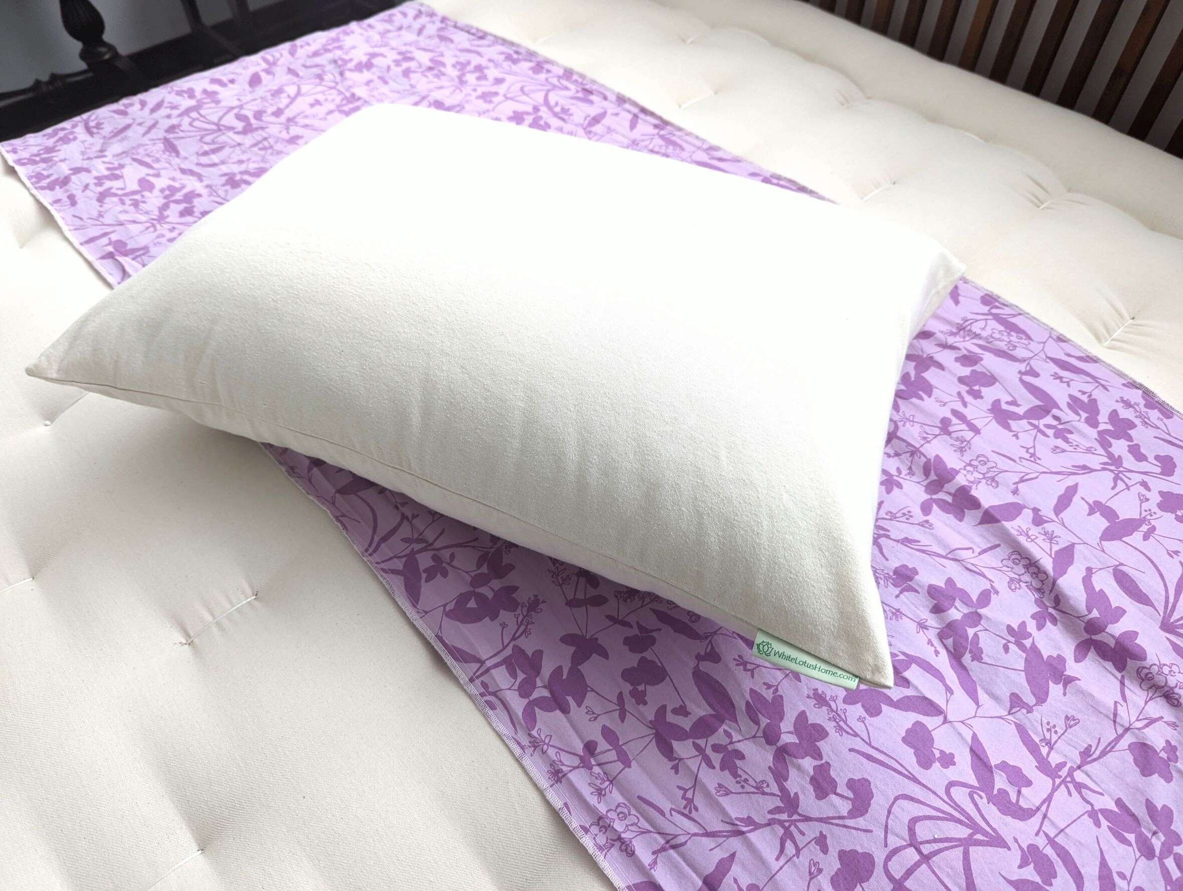 Waterproof Organic Cotton Pillow Protector
