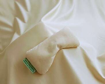 White Lotus Home Buckwheat Hulls Eye Pillow White Lotus Home Buckwheat Hulls Eye Pillow