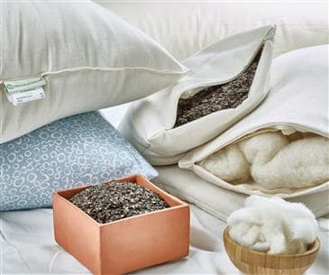 White Lotus Home Buckwool Pillows White Lotus Home Buckwool Pillows