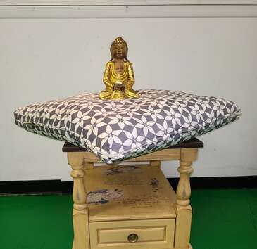 White Lotus Home Kapok Zabuton - Meditation Pillow White Lotus Home Kapok Zabuton - Meditation Pillow
