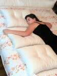 White Lotus Home Buckwheat Contour Pillow