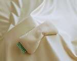 White Lotus Home Buckwheat Hulls Eye Pillow 