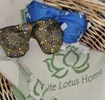 White Lotus Home Buckwheat Hulls Eye Pillow with Elastic