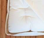 White Lotus Home Organic Cotton Zabuton - Meditation Pillow