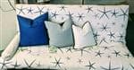 Decorative Pillow Cover in Organic Cotton Twill Fabric