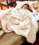 Duvet Covers in Cotton Twill Fabric w/Natural Sateen on BACK
