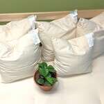 Fluffy GOTS Organic Cotton Decorative Pillow