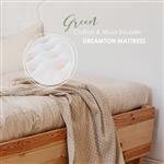 Green Cotton &  Wool Boulder Dreamton Mattress