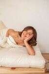 White Lotus Home Green Cotton &  Wool Foam Core Dreamton Mattress