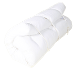 White Lotus Home Green Cotton and Wool Latex Dreamton Futon