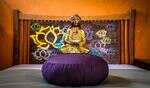 White Lotus Home Kapok Zafu Meditation Pillow