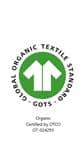 GOTS Decorative Pillow Covers in Organic Cotton Sateen in Natural