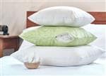 White Lotus Home GOTS Organic Decorative Pillow Covers in Sateen Solid and Prints