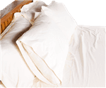 GOTS Decorative Pillow Covers in Organic Cotton Sateen in Natural