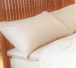 GOTS Decorative Pillow Covers in Organic Cotton Sateen in Natural