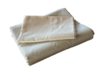 GOTS Decorative Pillow Covers in Organic Cotton Sateen in Natural