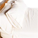 GOTS Organic Cotton Sateen Natural Sheets