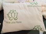 White Lotus Home Washable & Waterproof Kapok Pillows