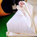 White Lotus Home GOTS Washable & Waterproof Organic Cotton Crib/Toddler Mattress Protector