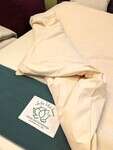 White Lotus Home GOTS Washable & Waterproof Organic Cotton Duvet Cover