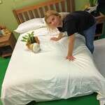 GOTS White Organic Cotton Sateen Sheets